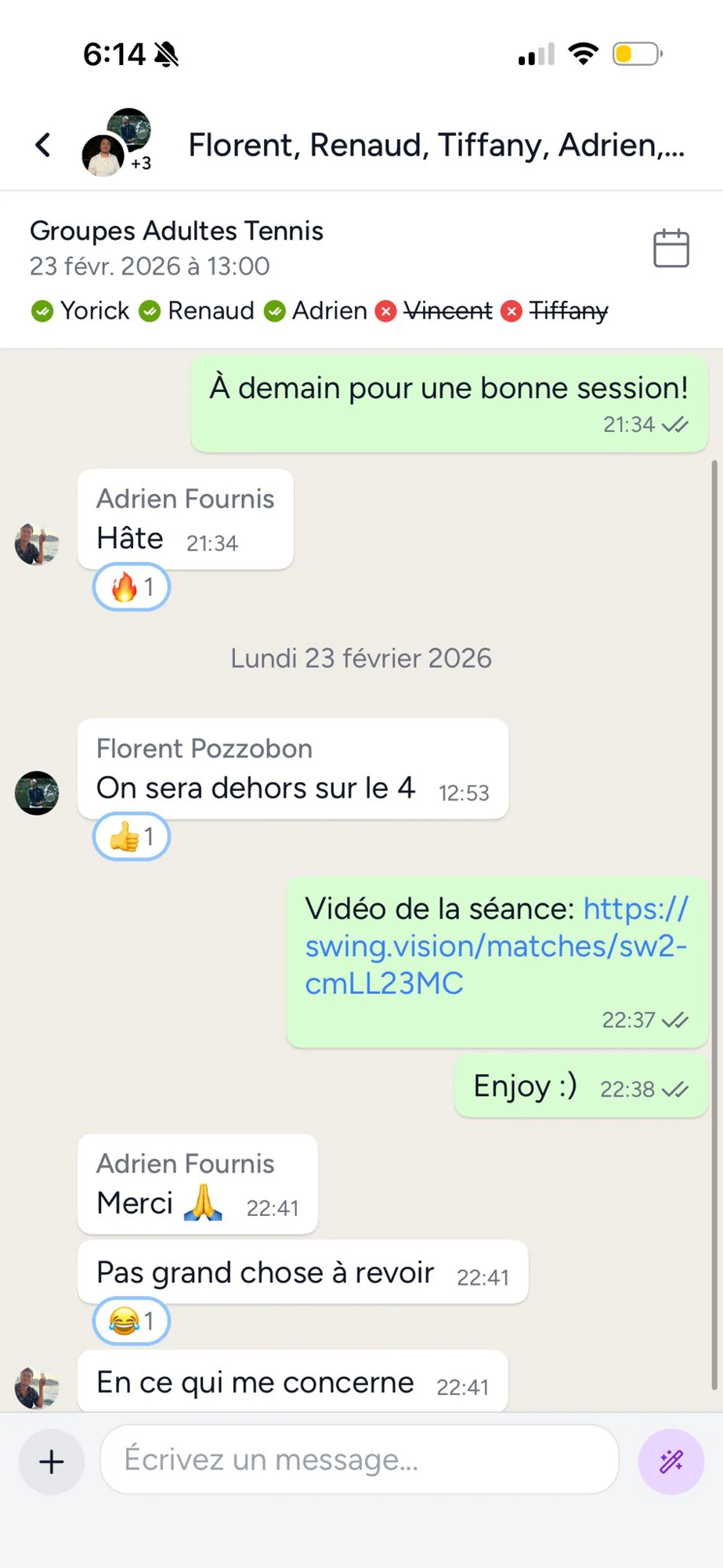 Le fil d’actualité, la messagerie et les e-mails du club de sauvetage côtier dans Shaker